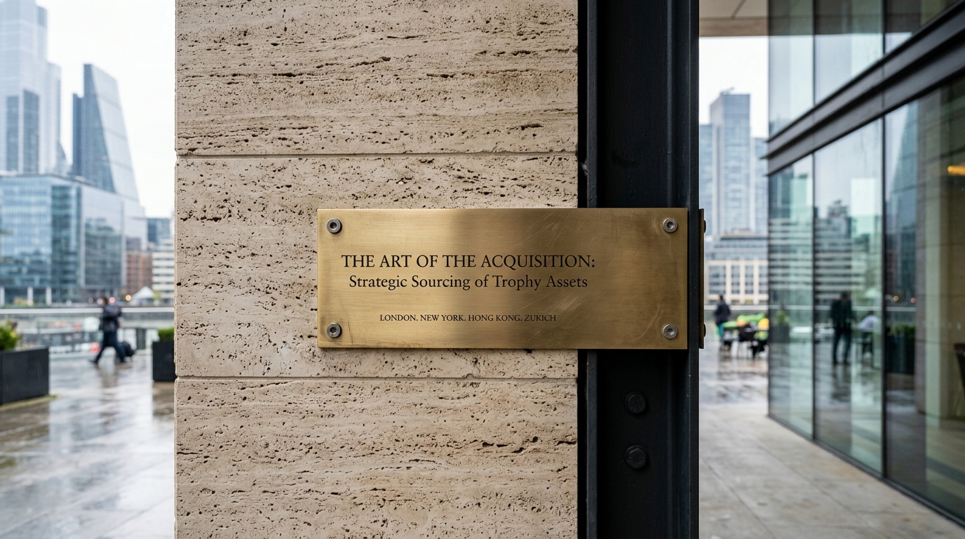 The Art of the Acquisition: Strategic Sourcing of Trophy Assets