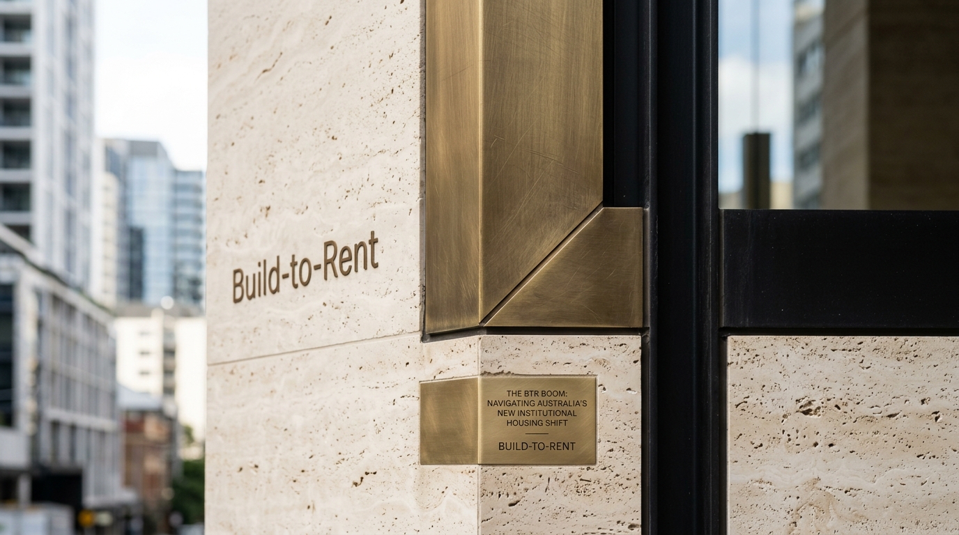 The 'Build-to-Rent' Boom: Navigating Australia's New Institutional Housing Shift