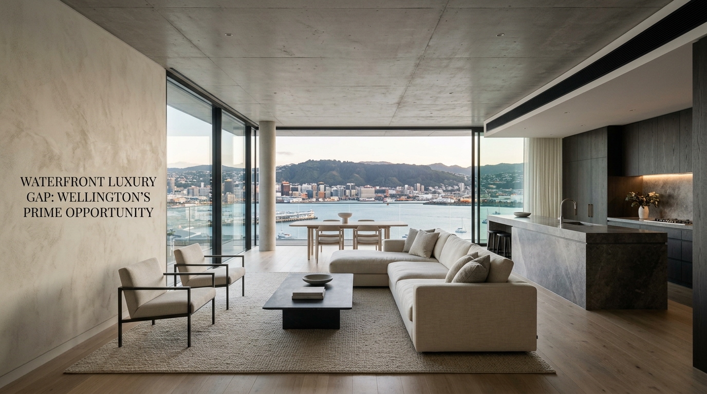 Waterfront Luxury Gap: Wellington's Prime Opportunity